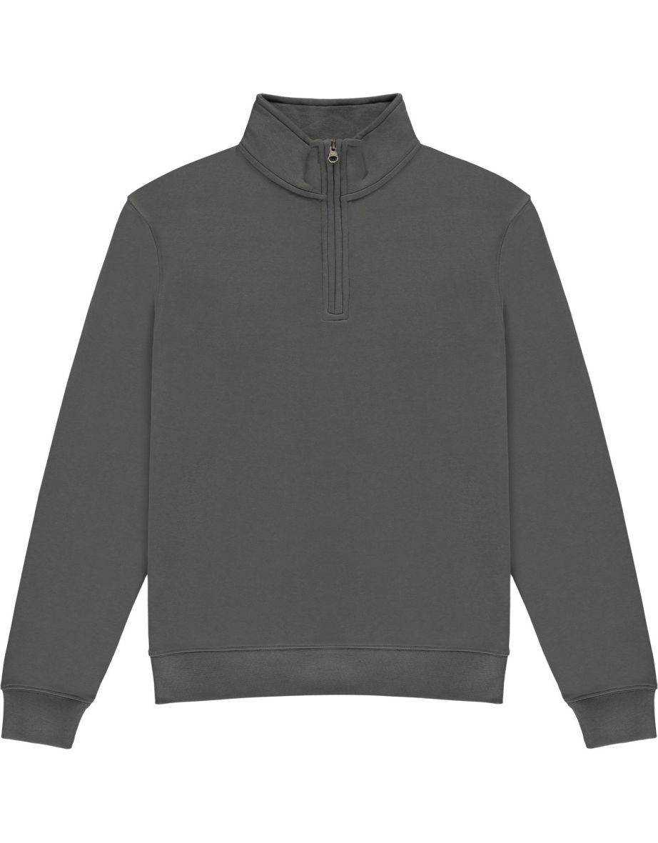 Dark grey quarter zip sale