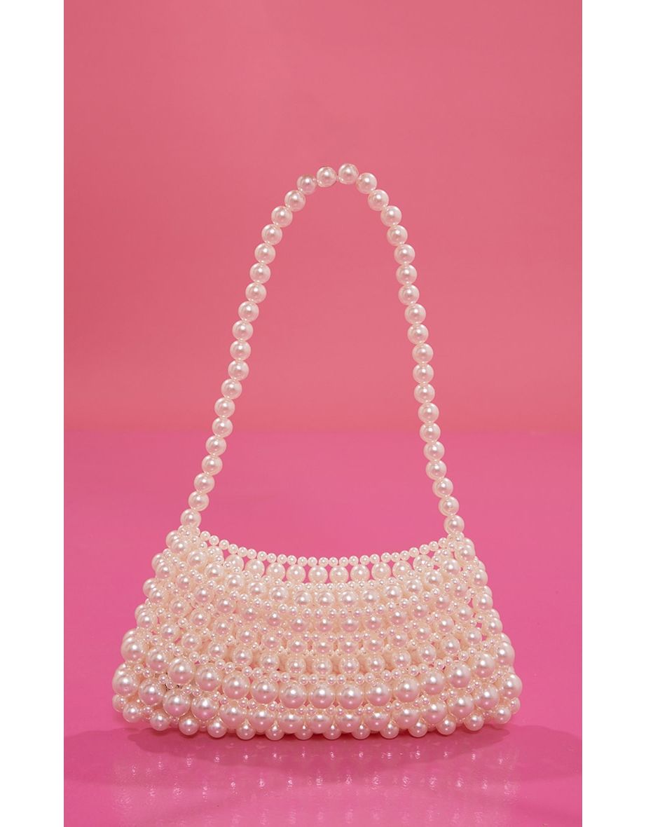 White Pearl Shoulder Bag