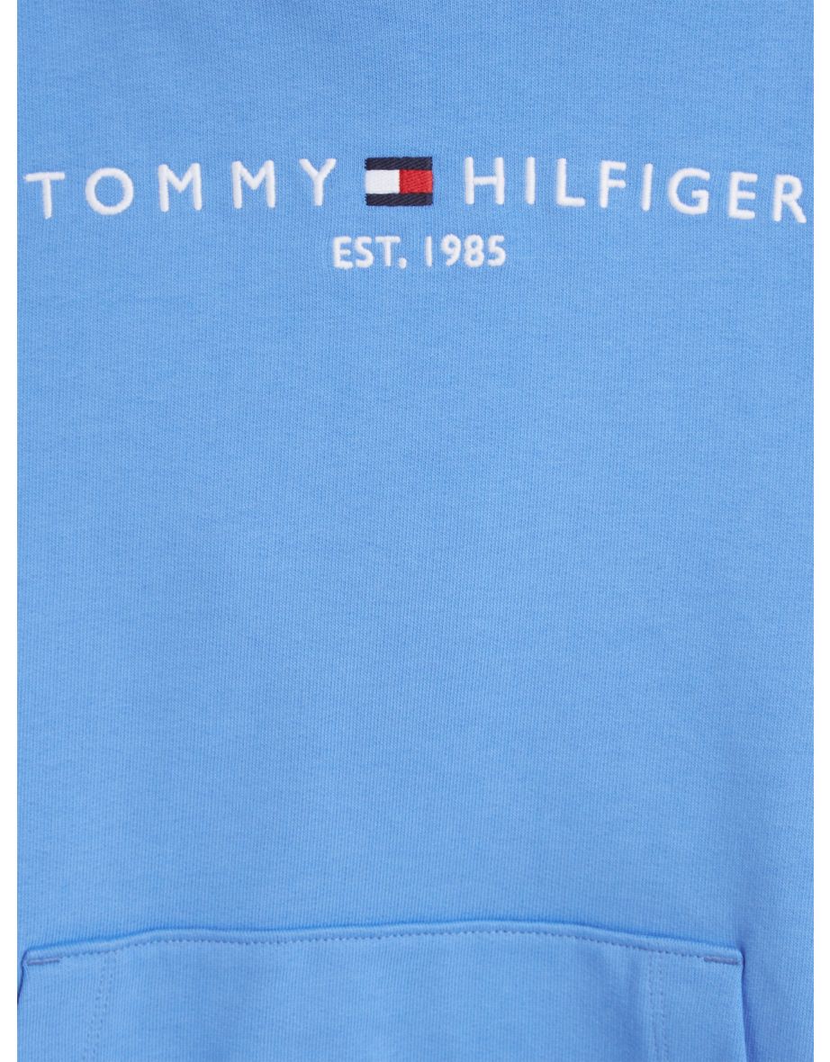 Kids Essential Hoodie in Blue - 5
