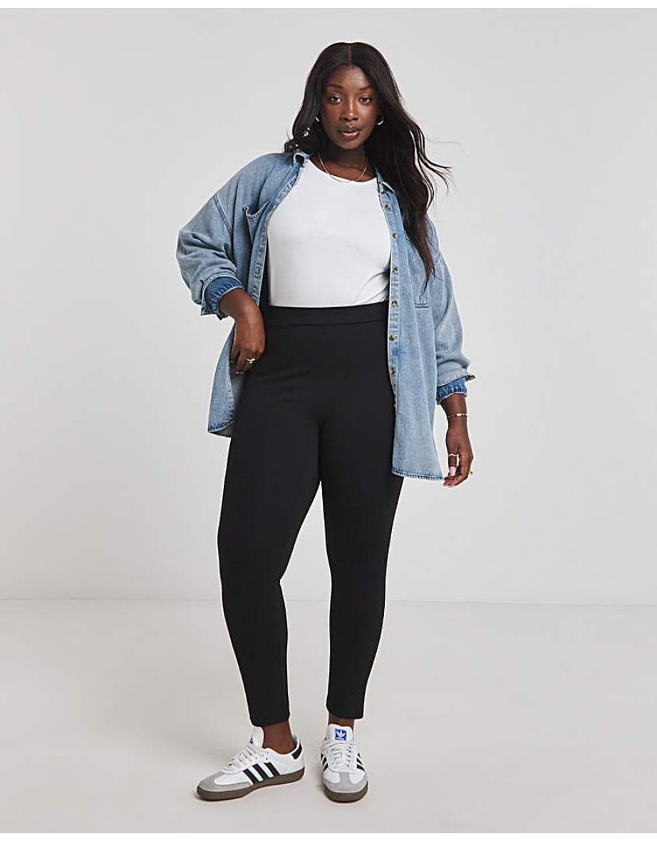High Waisted Ponte Shaper Legging