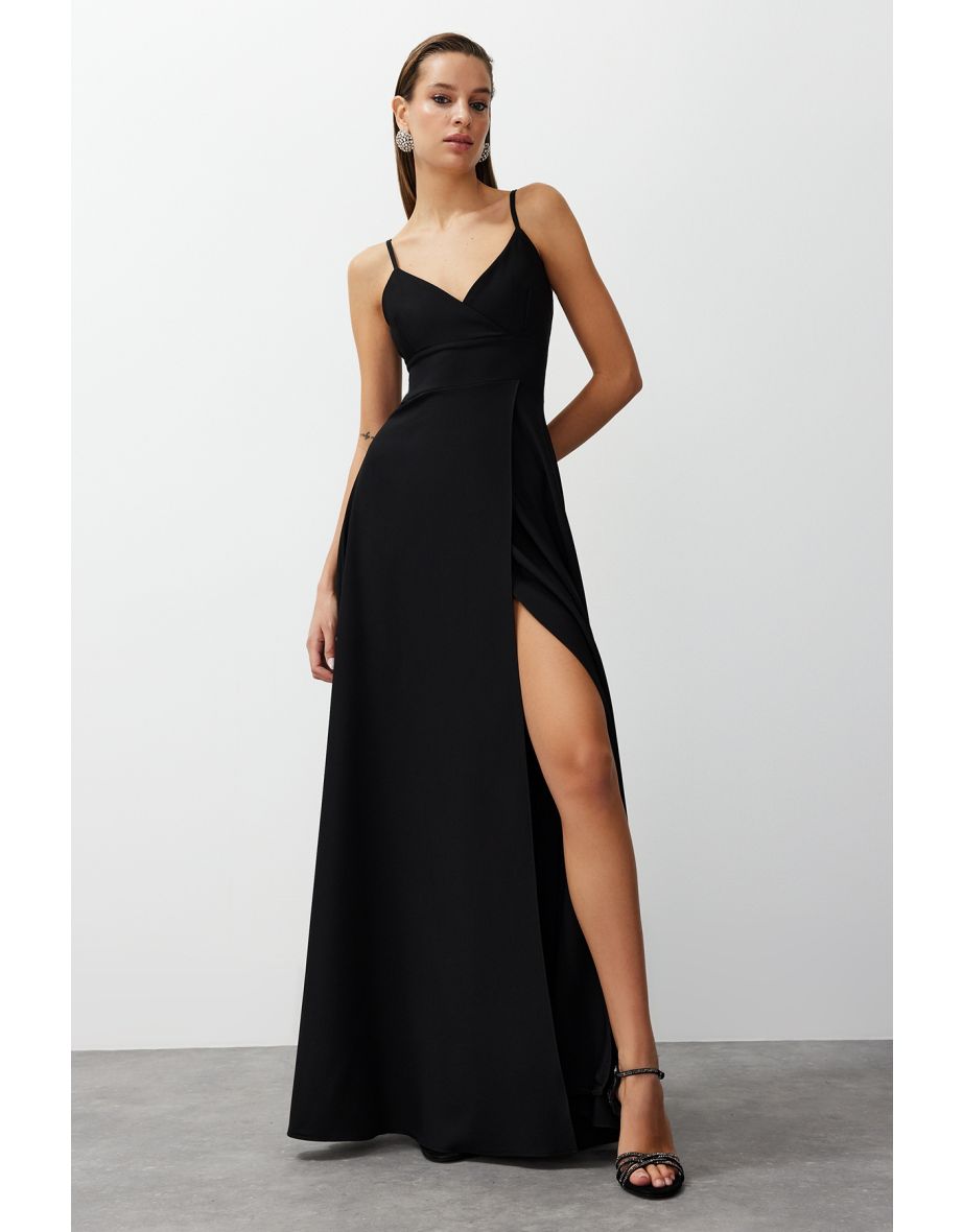 Trendyol A-Line Maxi Dress with Slit