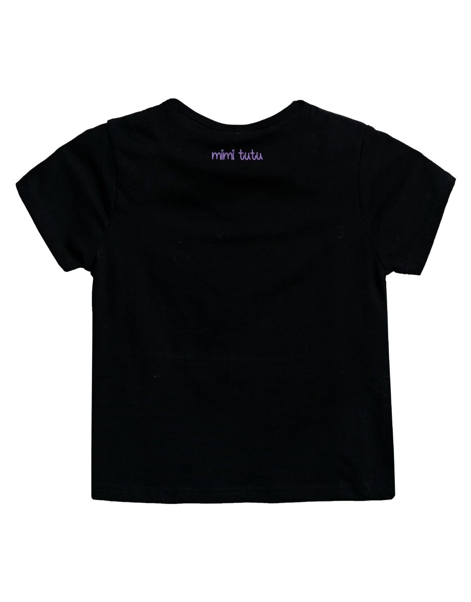 Black Swan Applique T-Shirt - 2