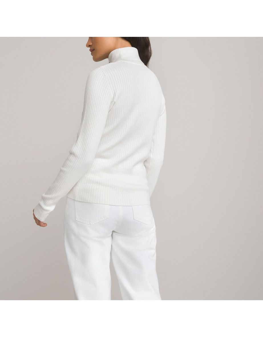 Ribbed Turtleneck Jumper/Sweater - 3
