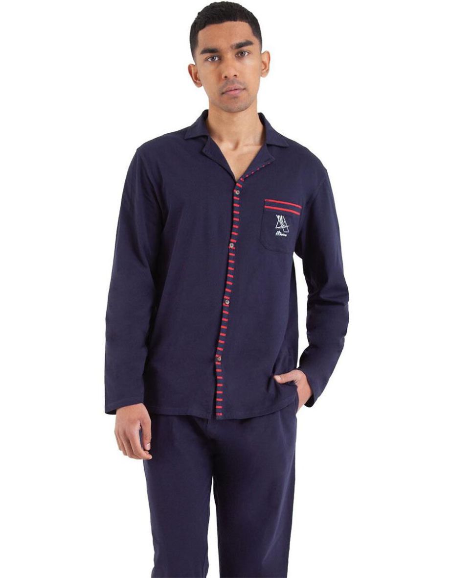 Cotton Collared Pyjamas