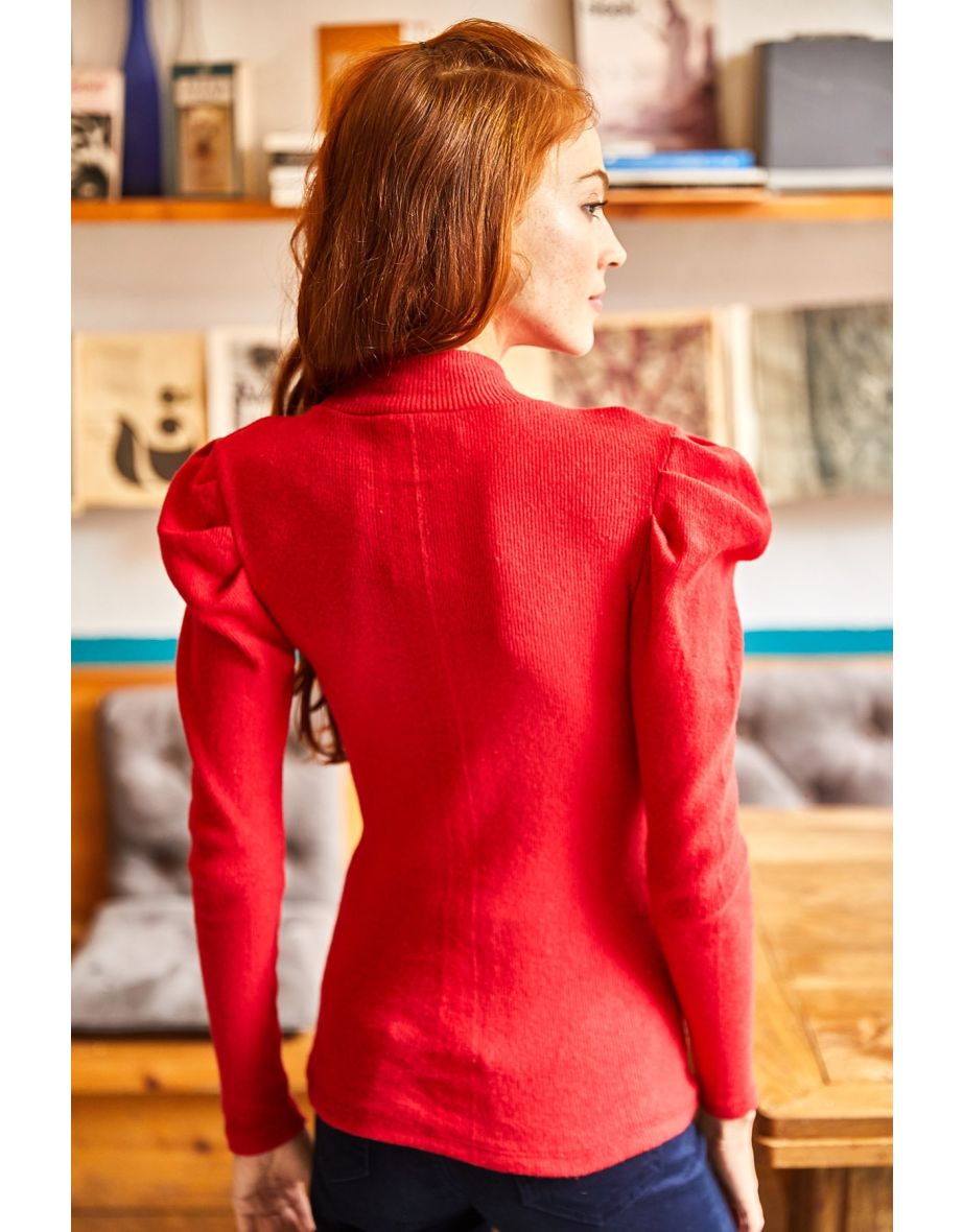 Blouse - Red - Regular fit - 6