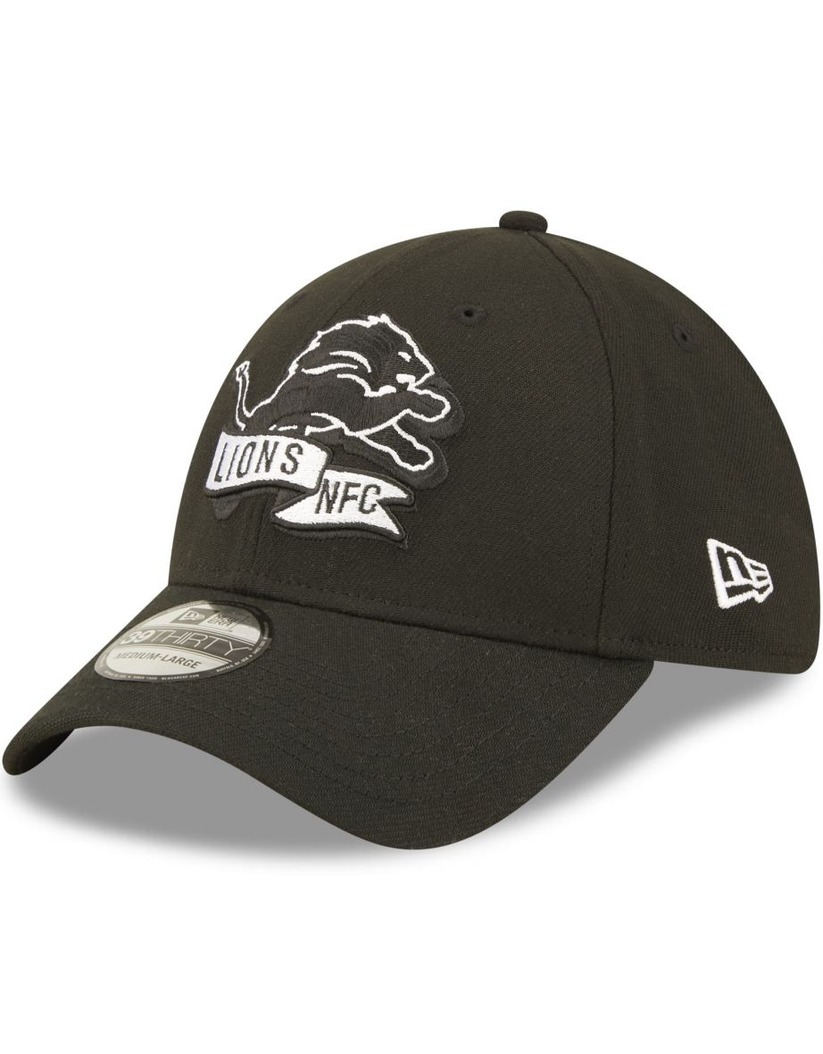 New Era Detroit Lions NFL 39THIRTY Sideline 2022 Baseball Cap Hat - White ml