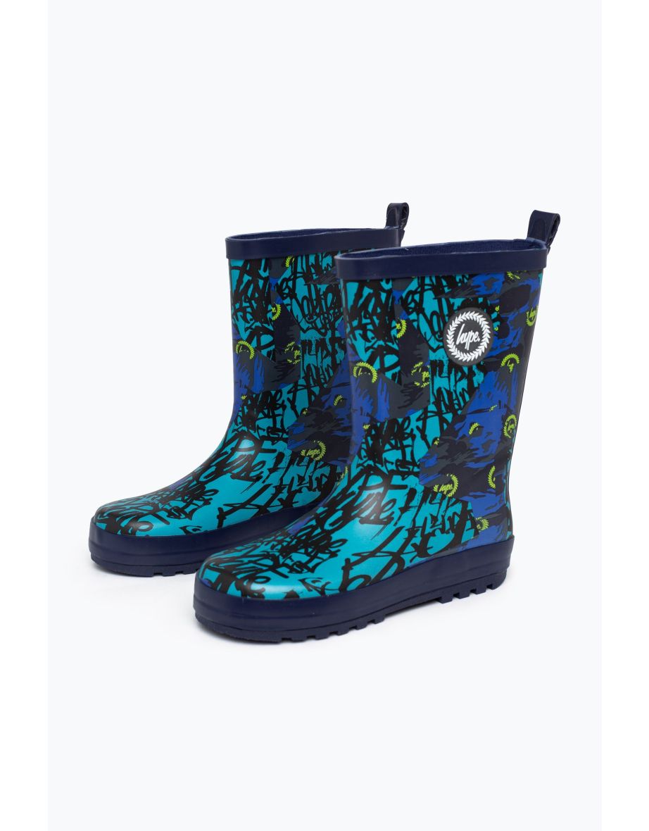 Kids camo wellies best sale