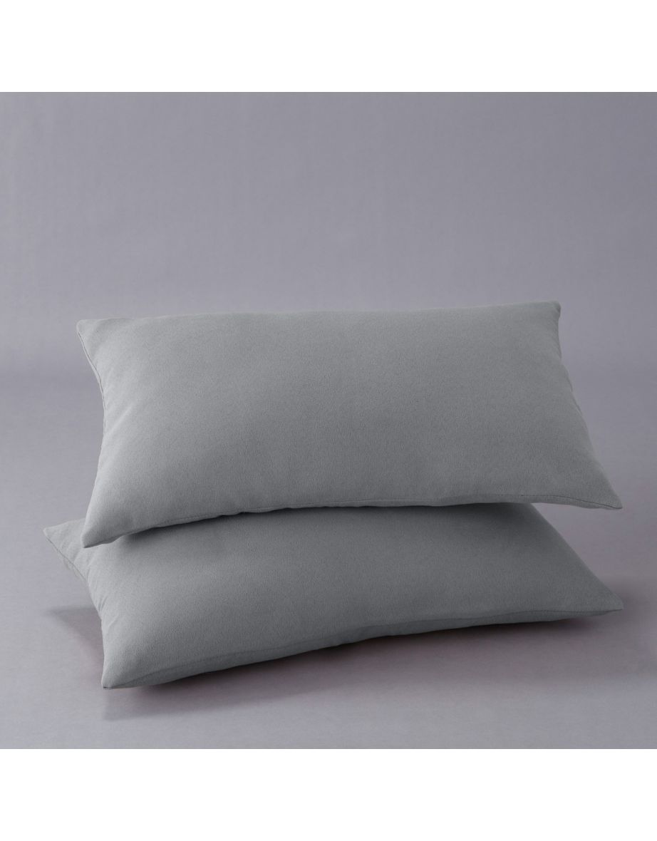 Pack of 2 Suedette Cushion Covers