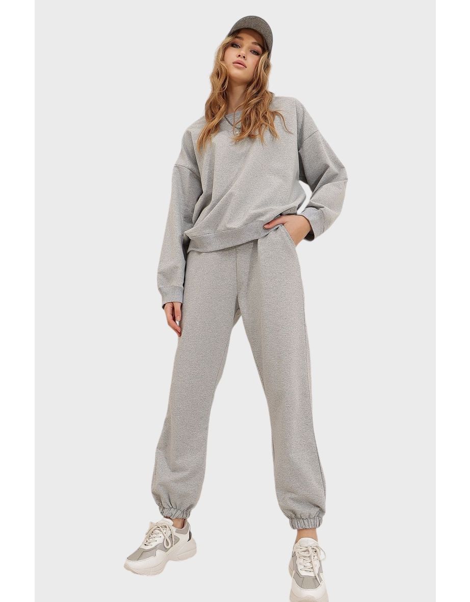 Sweatsuit - Gray - Regular fit
