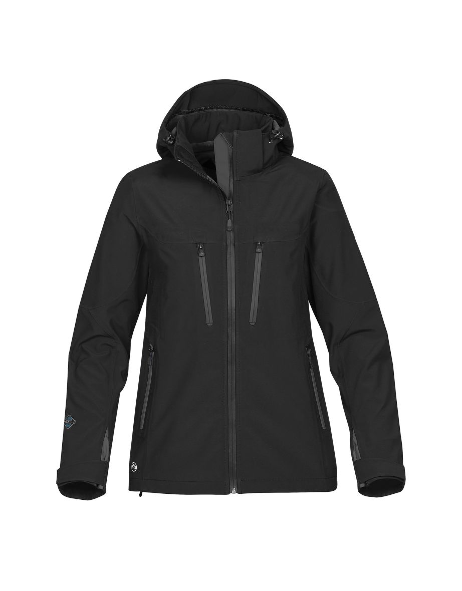 Shop Stormtech Womens Patrol Technical Softshell Jacket Black Carbon Online in Bahrain VogaCloset