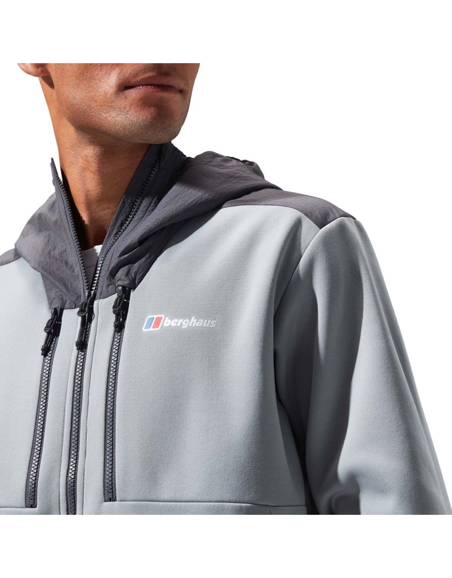Men's Berghaus Reacon Hooded Jacket in Grey - 5