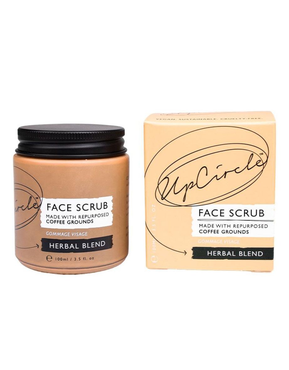 UpCircle Coffee Face Scrub Herbal Blend Pot 100ml