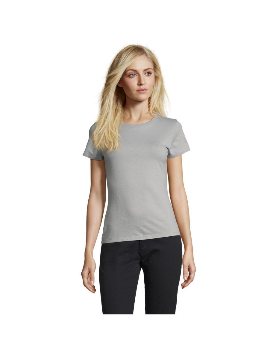 SOLS Womens/Ladies Regent Short Sleeve T-Shirt - Pure Grey - 3