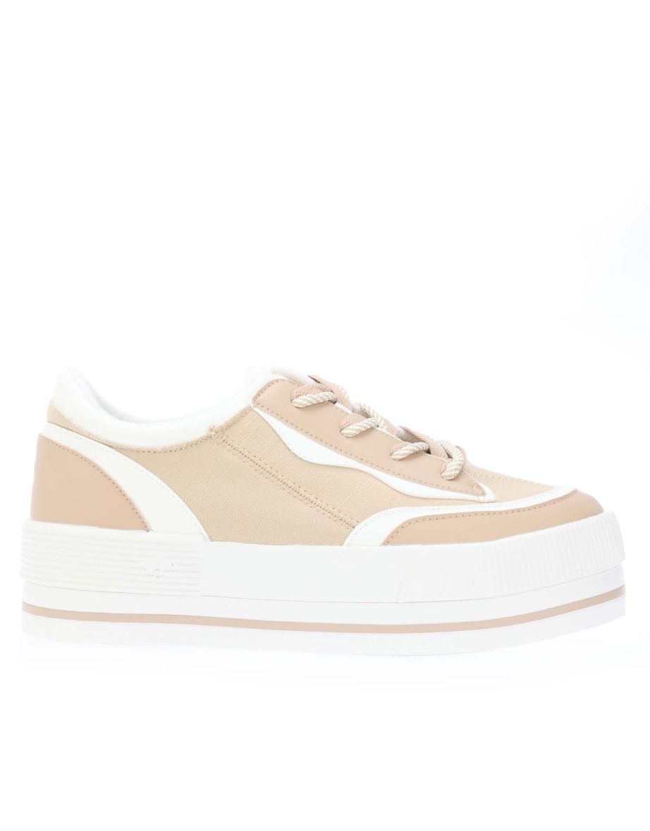Women's Rocket Dog Wink Platform Trainers in Brown