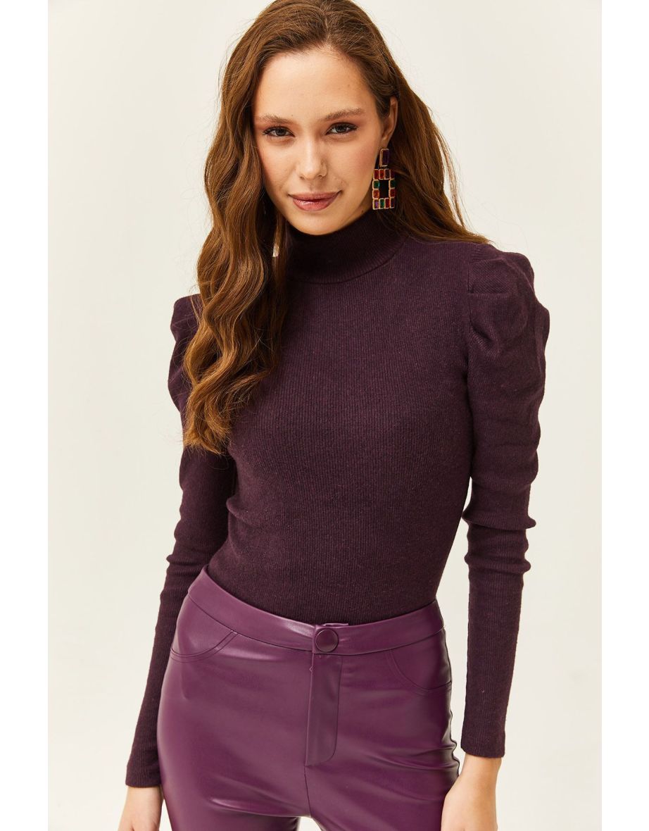 Women's Damson Princess Sleeve Lycra Blouse