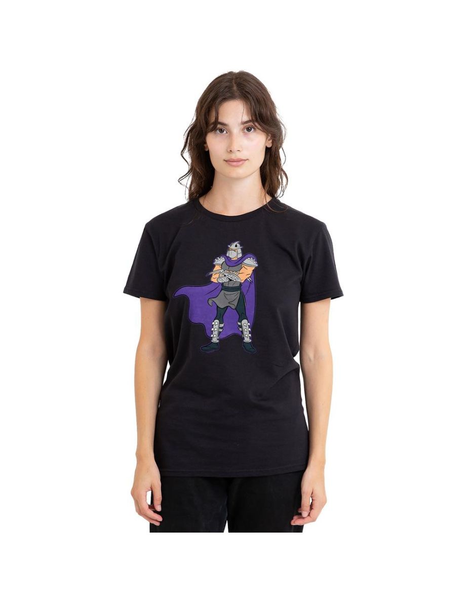 Teenage Mutant Ninja Turtles Unisex Adult Shredder T-Shirt - Black