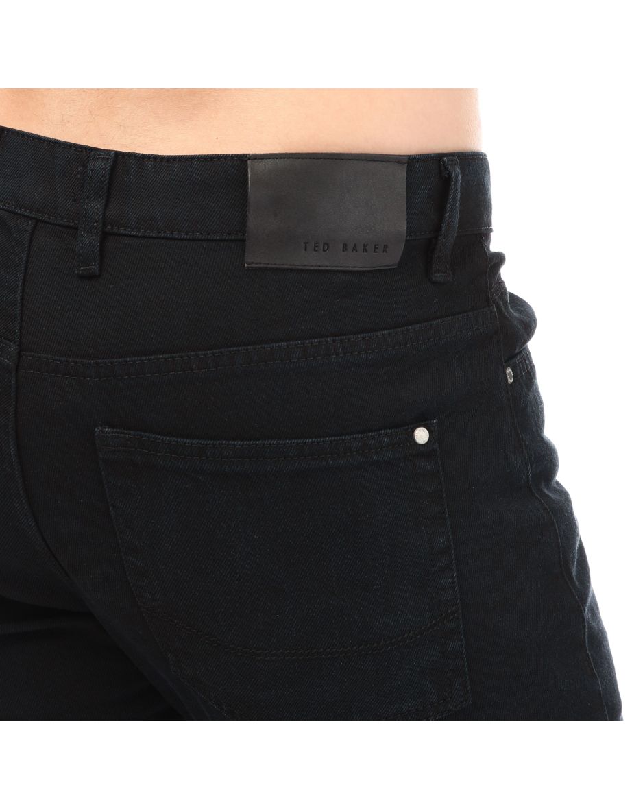 Men's Ted Baker Tarabi Tapered Leg Denim Jeans in Blue - 2