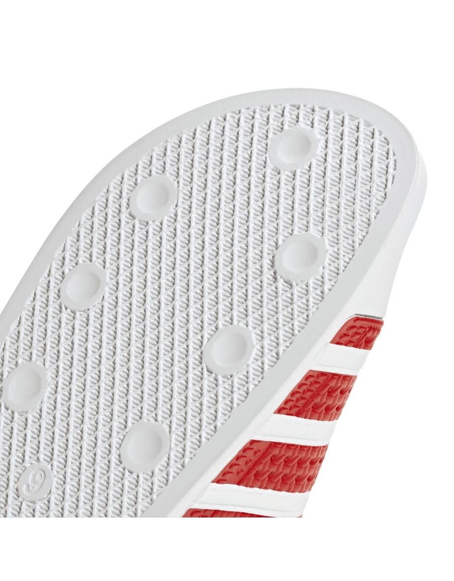 Men's adidas Originals Adilette Slide Sandals in Red - 6