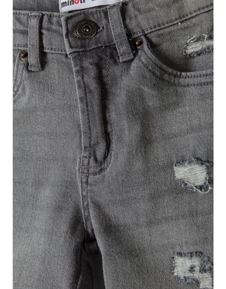 Boys Ripped Denim Shorts - 2