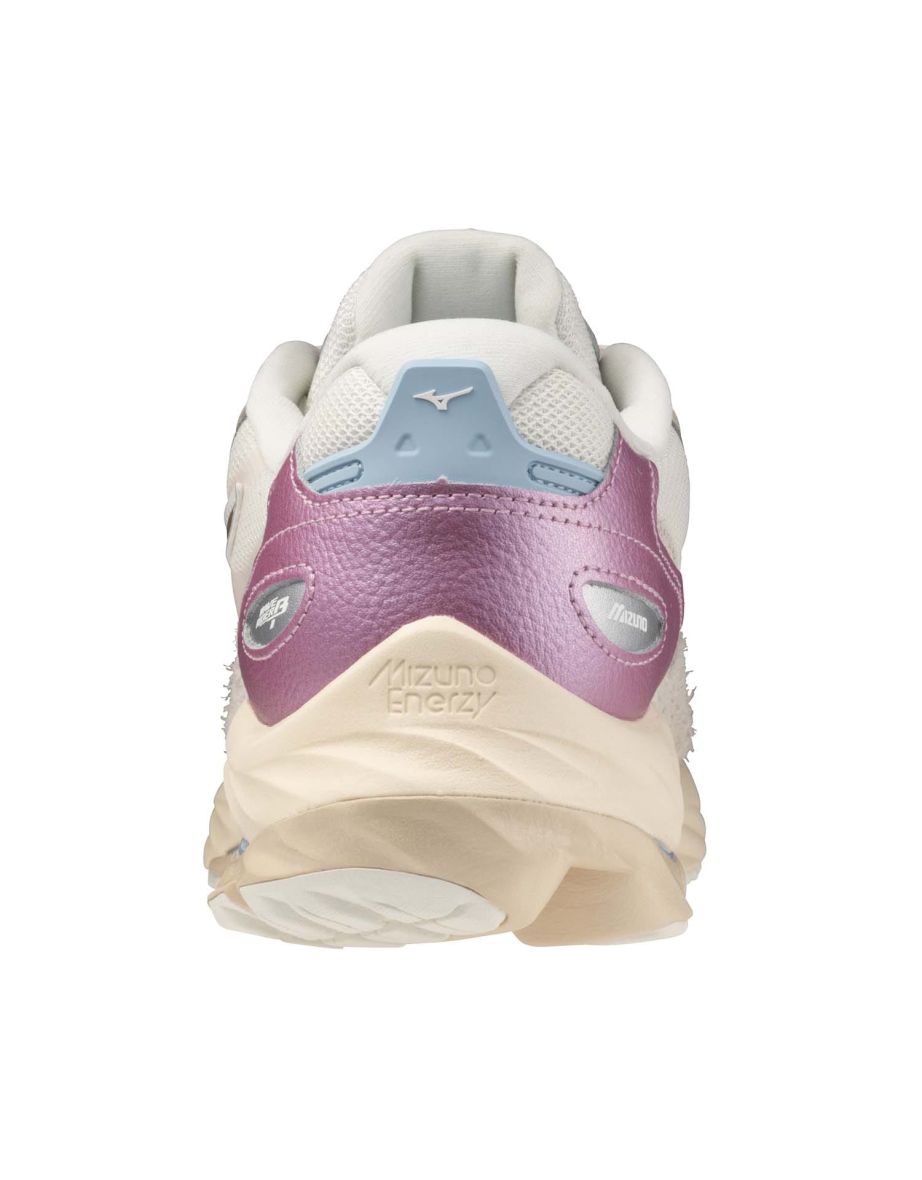 Men's Mizuno Wave Rider Beta Sportstyle Shoes in White - 4