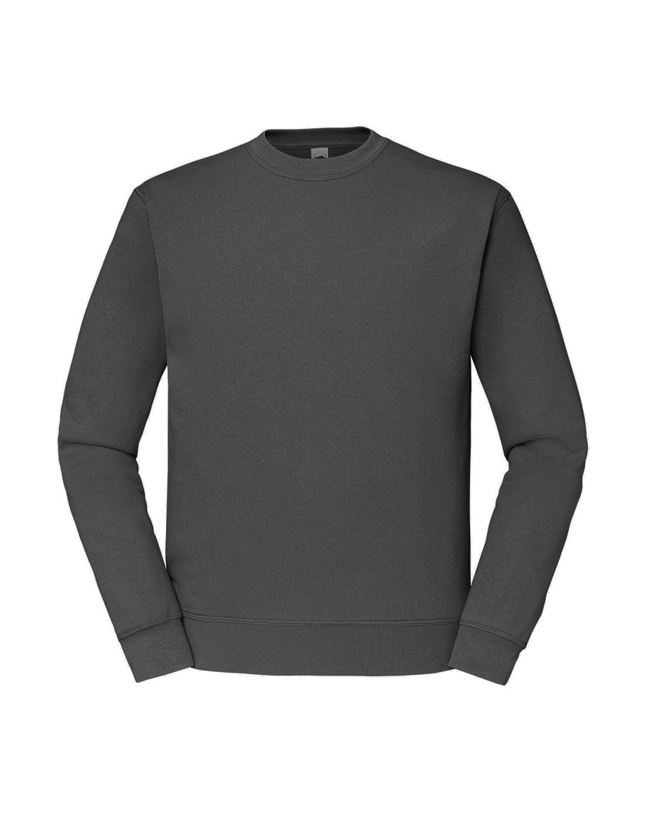 Fruit Of The Loom Mens Classic Drop Shoulder Sweatshirt - Light Graphite