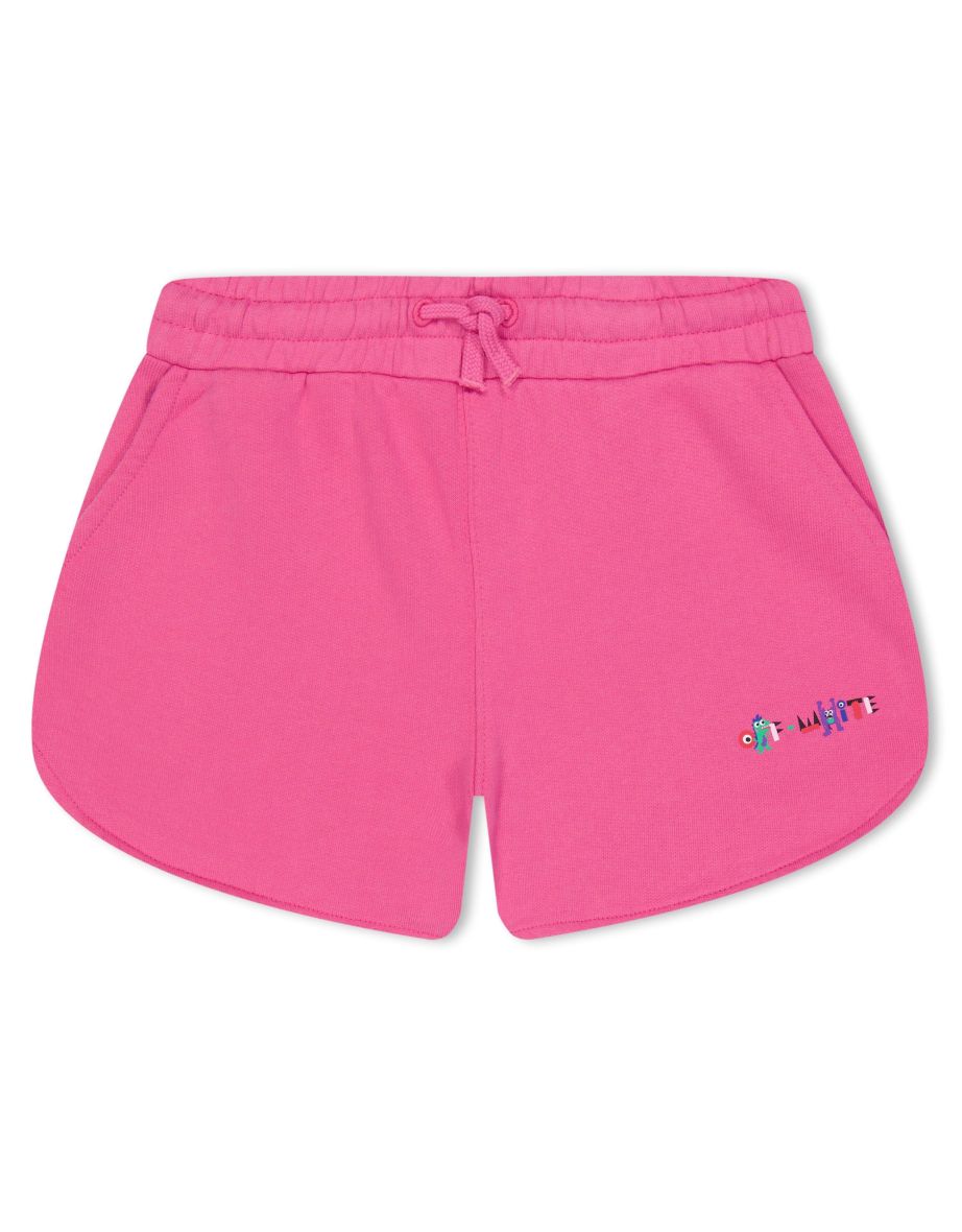 Girl's Off White Juniors Monster Shorts in Pink