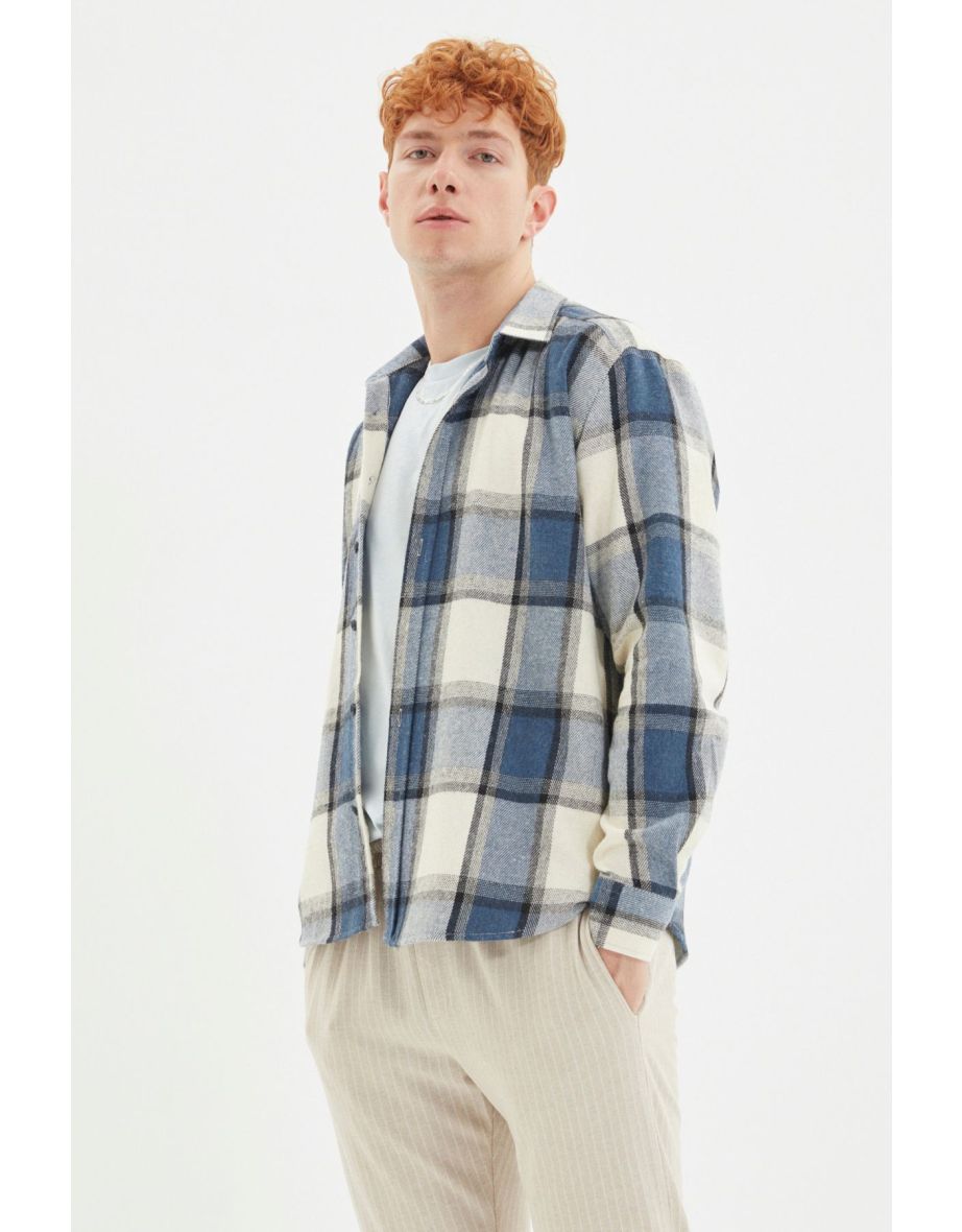 Shirt - Navy blue - Regular fit