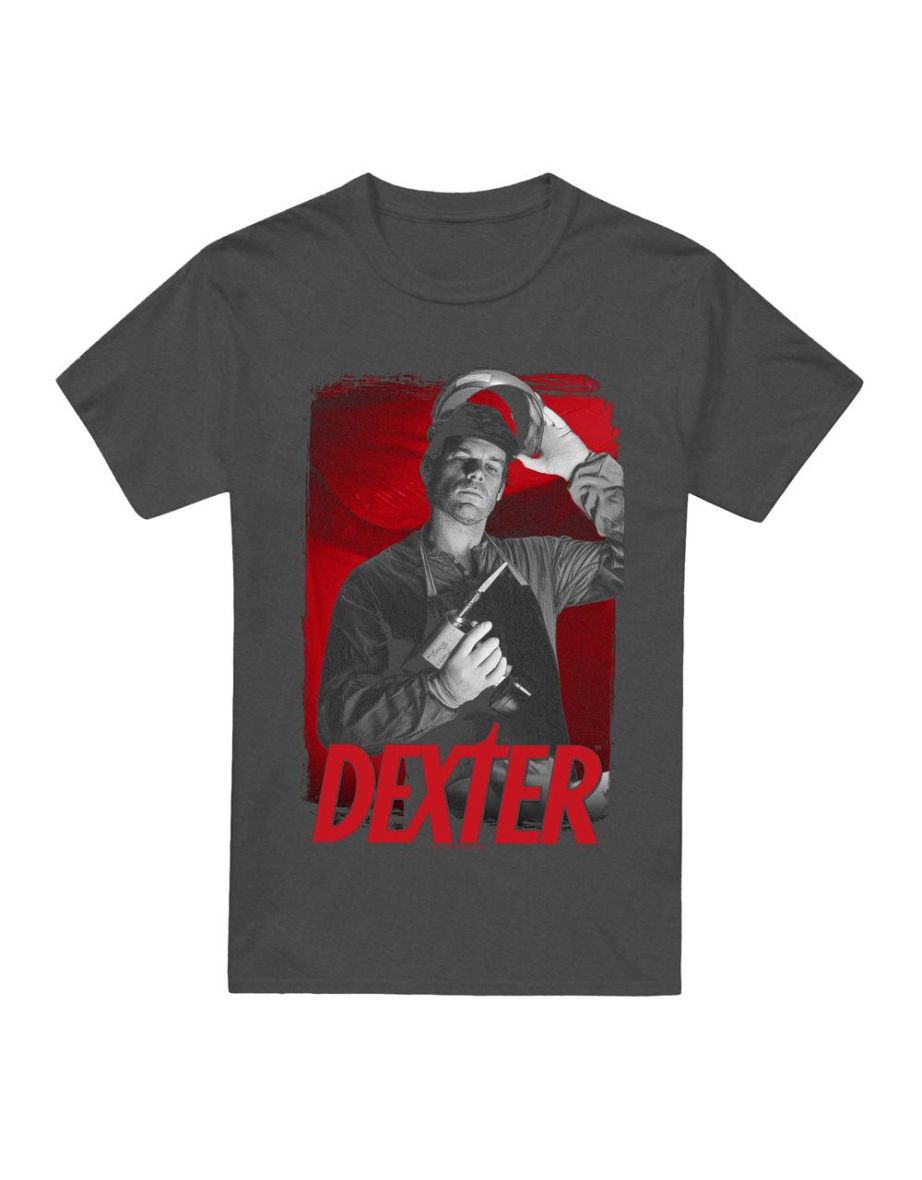 Dexter Unisex Adult See Saw T-Shirt - Charcoal