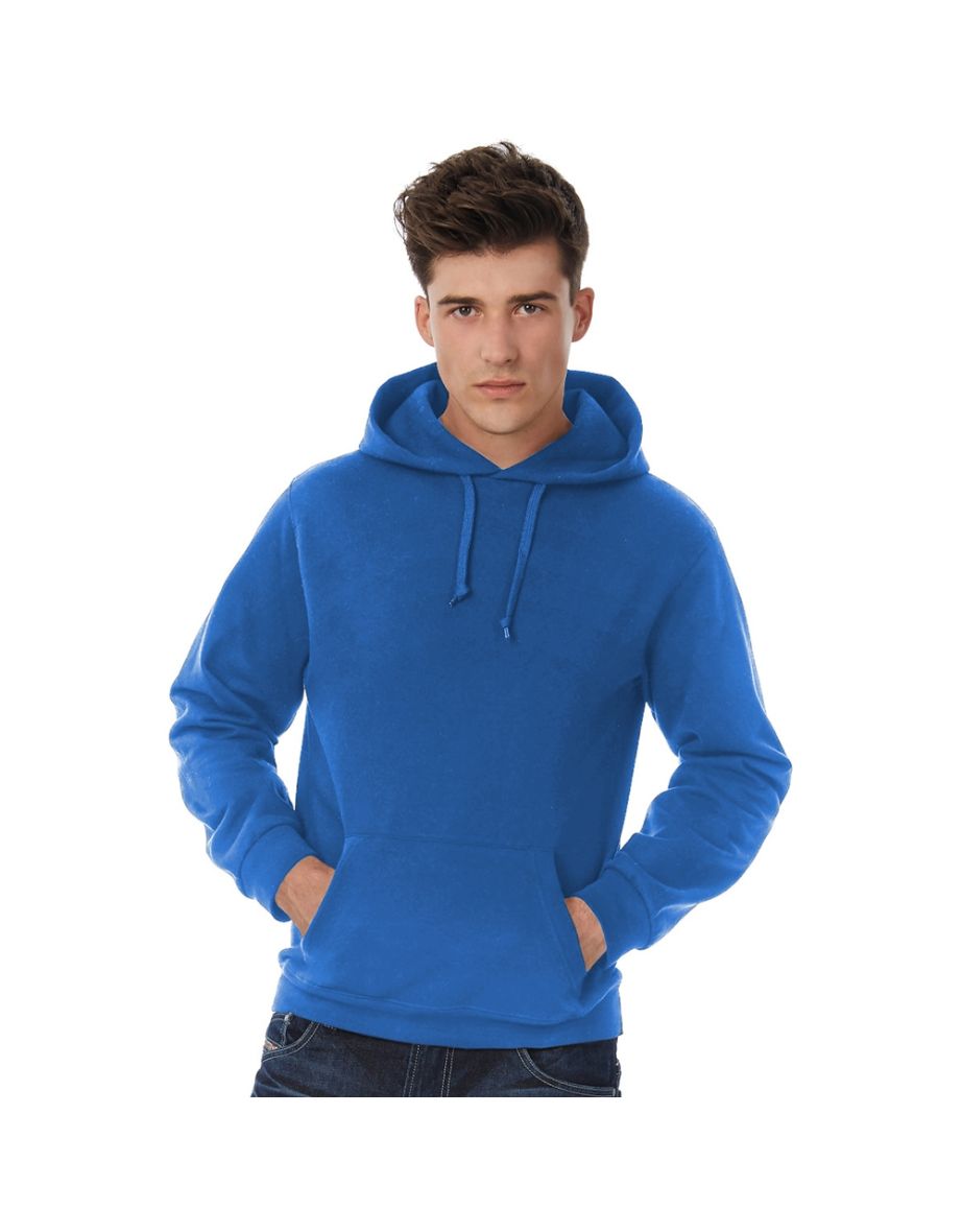 B&C Adults Hooded Sweatshirt/Hoodie - Royal - 1