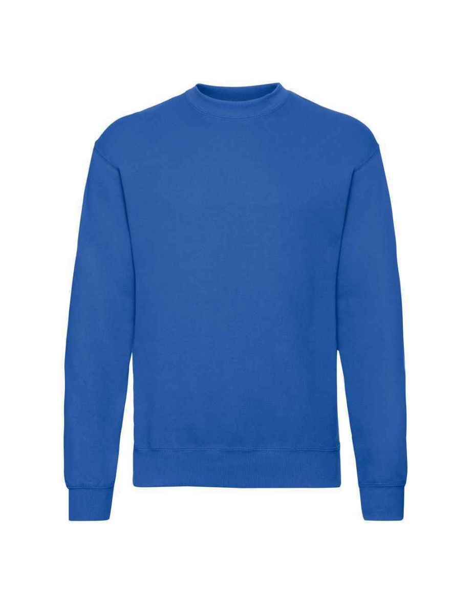 Fruit of the Loom Unisex Adult Classic Drop Shoulder Sweatshirt - Royal Blue