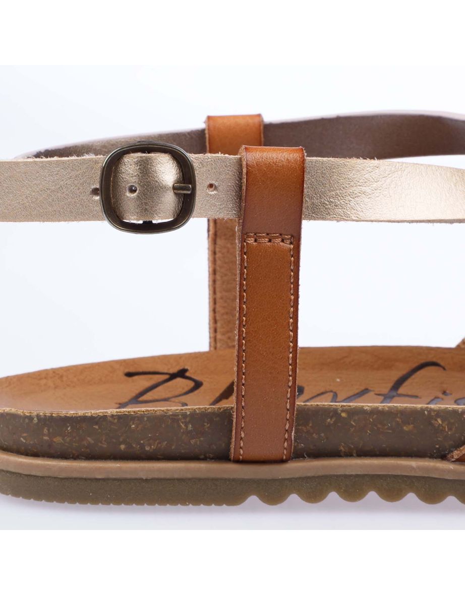 Women's Blowfish Malibu Mirenda Sandals in Cream - 5