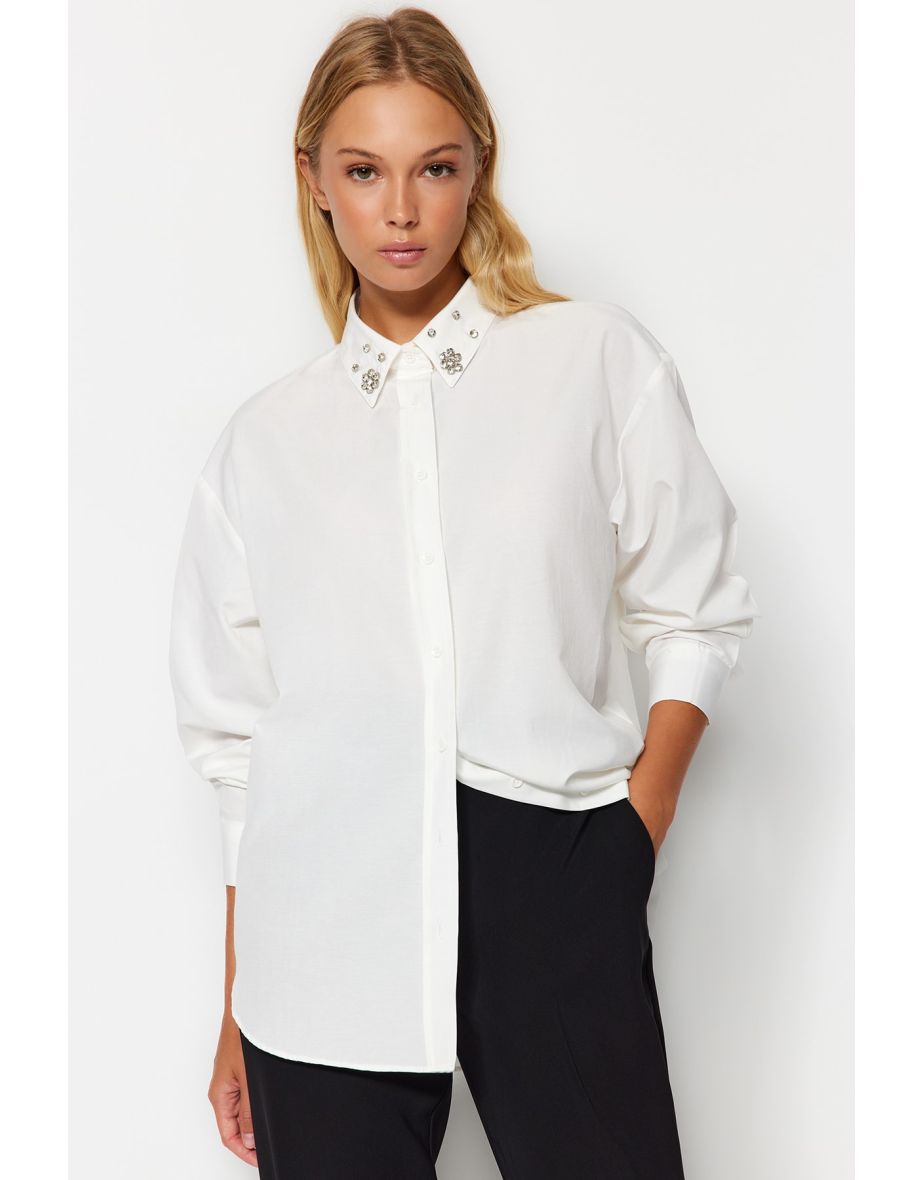 Shirt - Ecru - Oversize
