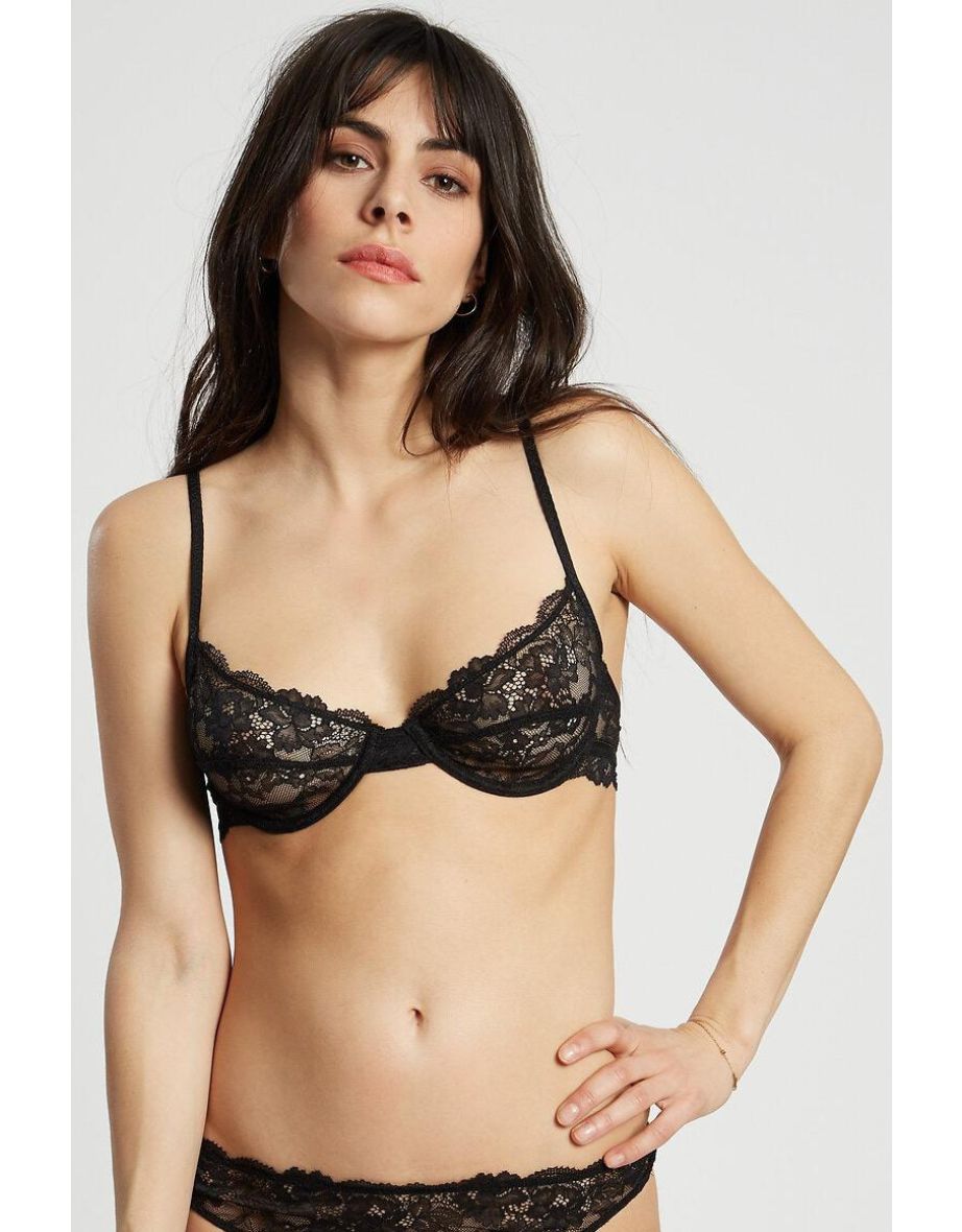 Brook Demi-Cup Bra in Lace