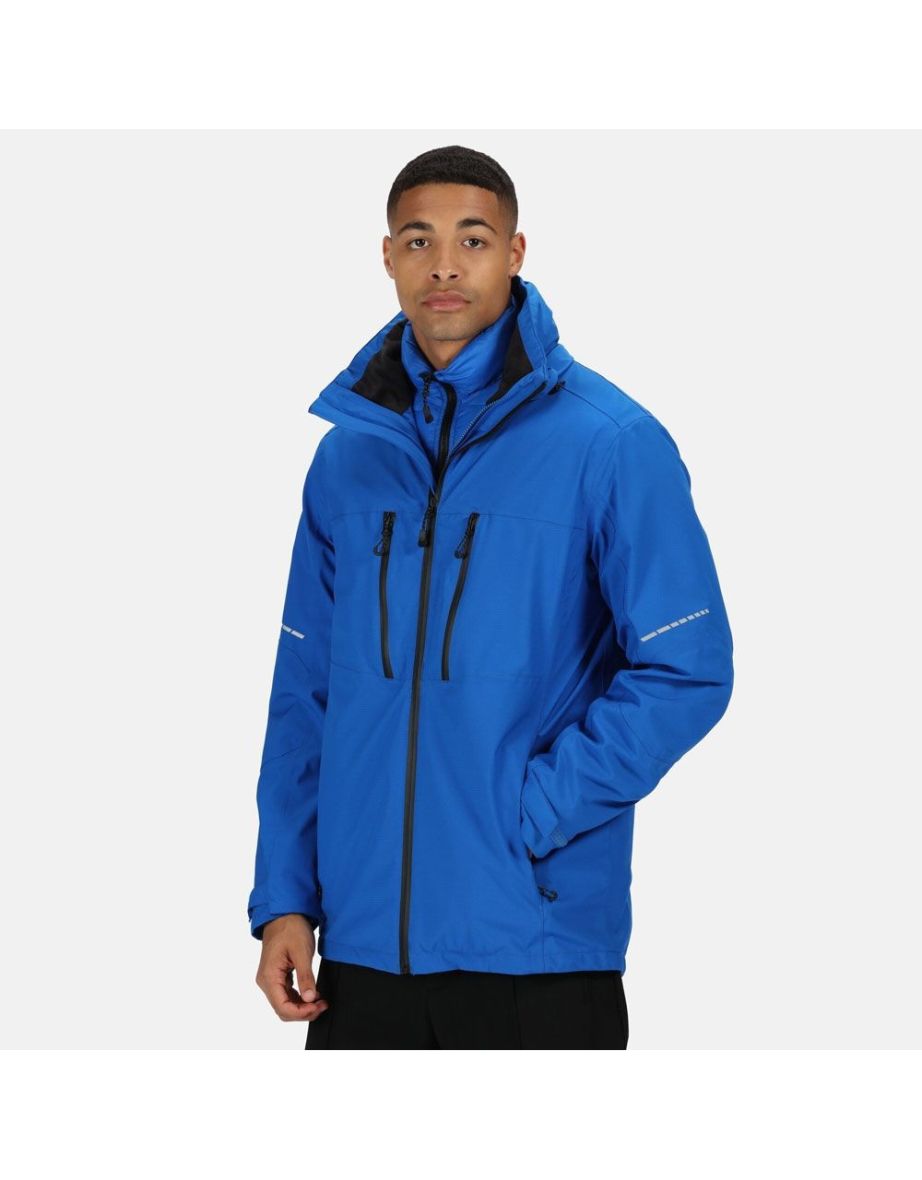 Regatta Mens X-Pro Evader III Jacket - Oxford Blue/Black