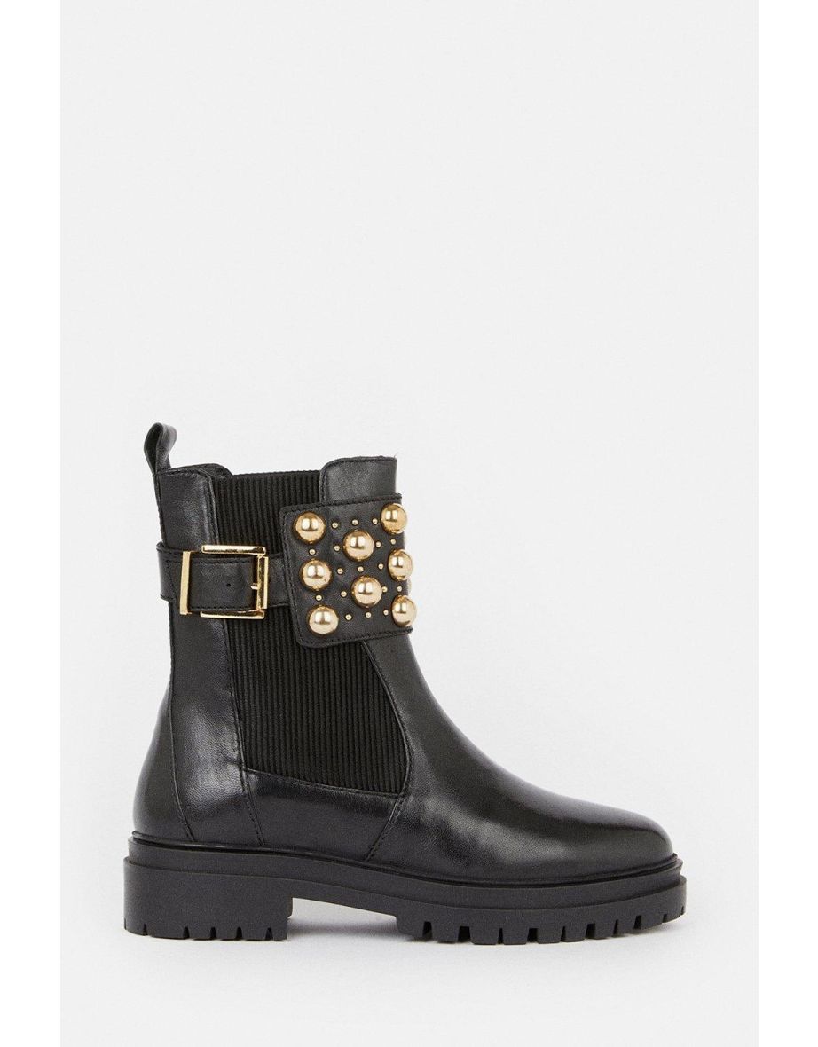 Karen millen 2025 biker boots