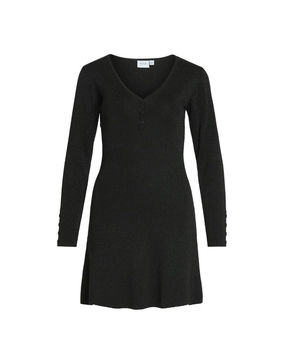 Sparkly V-Neck Dress