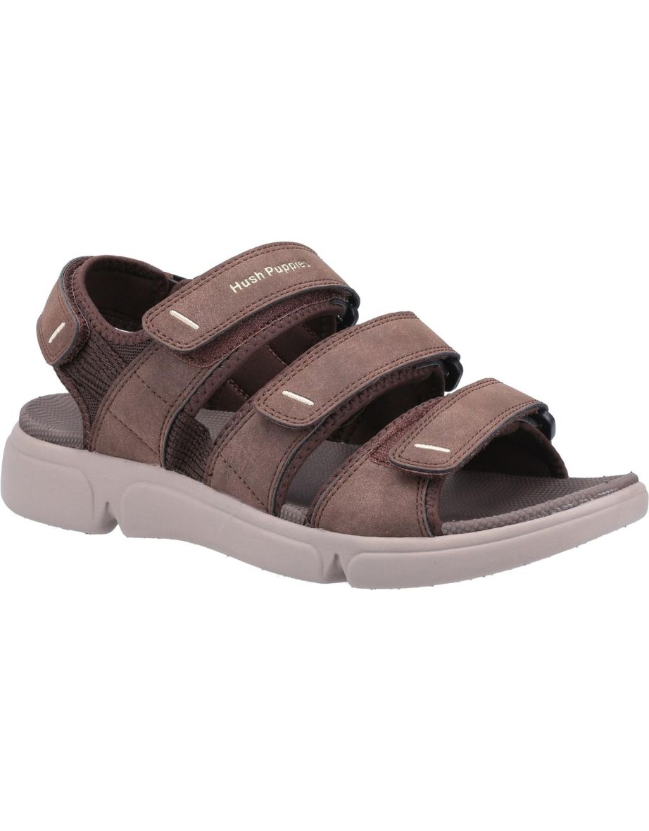 Hush Puppies Womens Dachshund Leather Open Toe Casual Slide Sandals -  Walmart.com