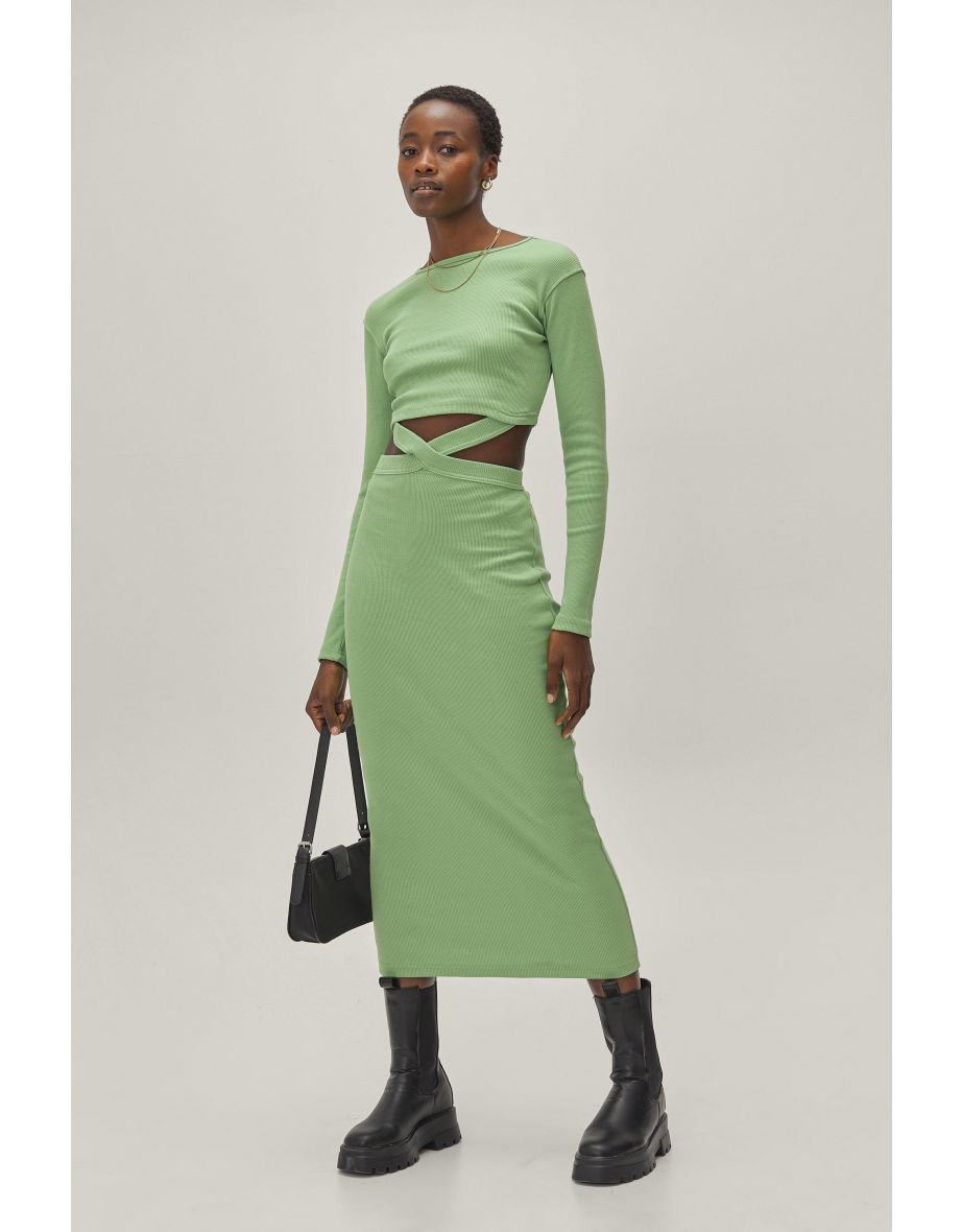 Front cut maxi dress shop