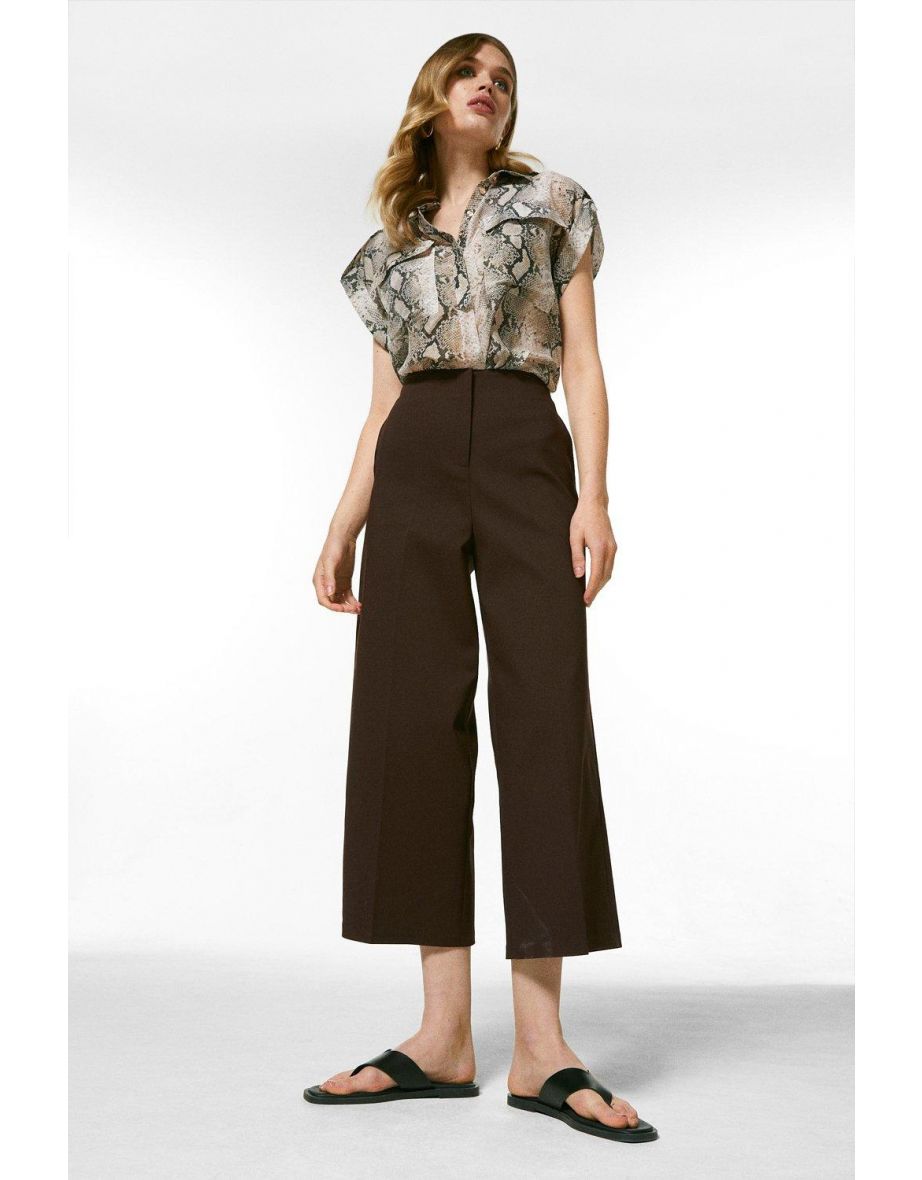 Essential Techno Woven Wide Leg Trouser