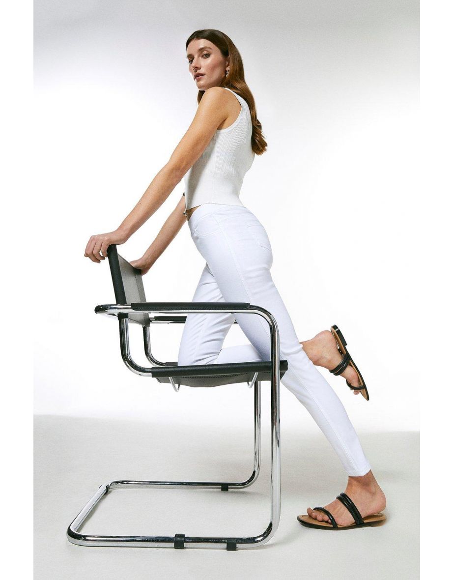 Karen Millen White Denim Jegging
