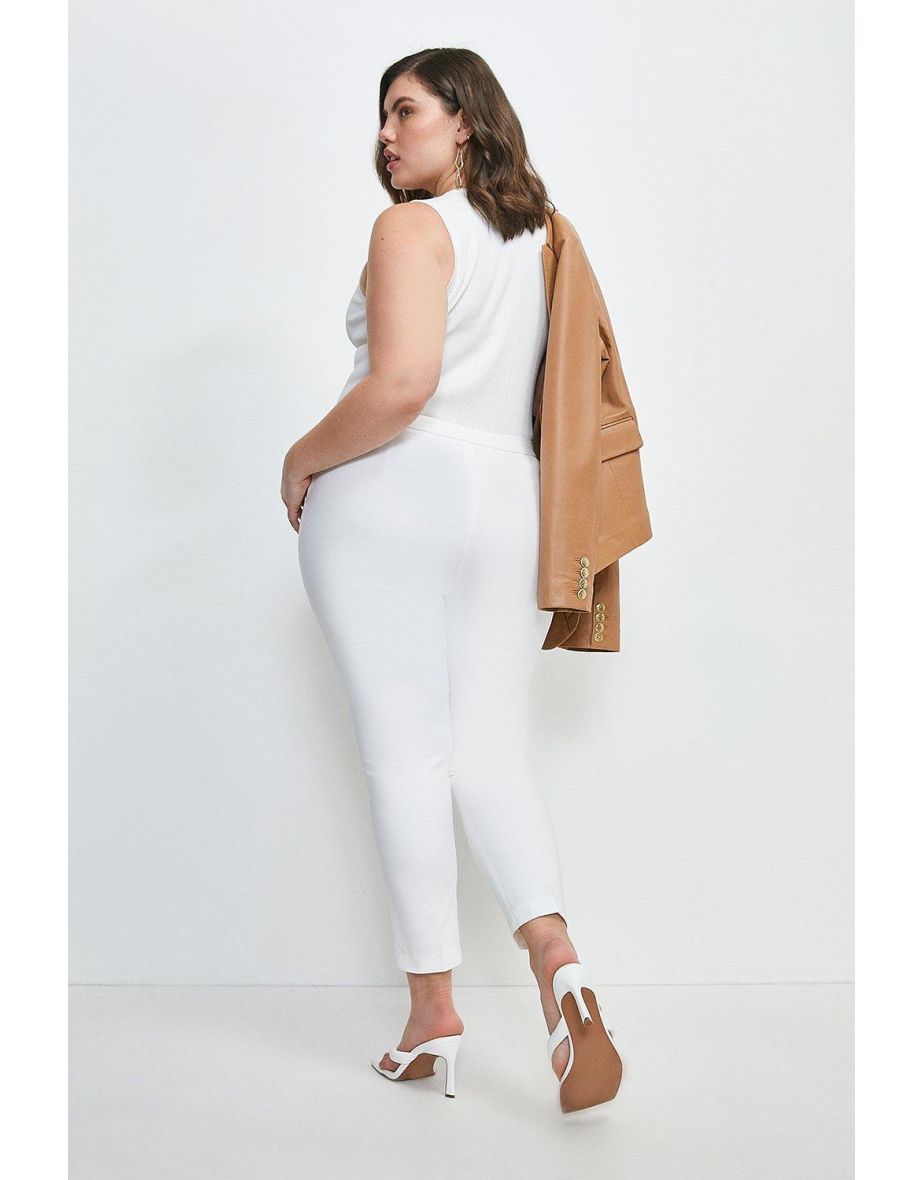 Curve Cotton Sateen Trouser - 2