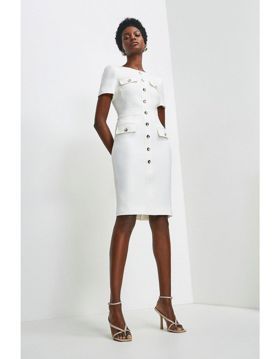 Karen millen utility dress clearance