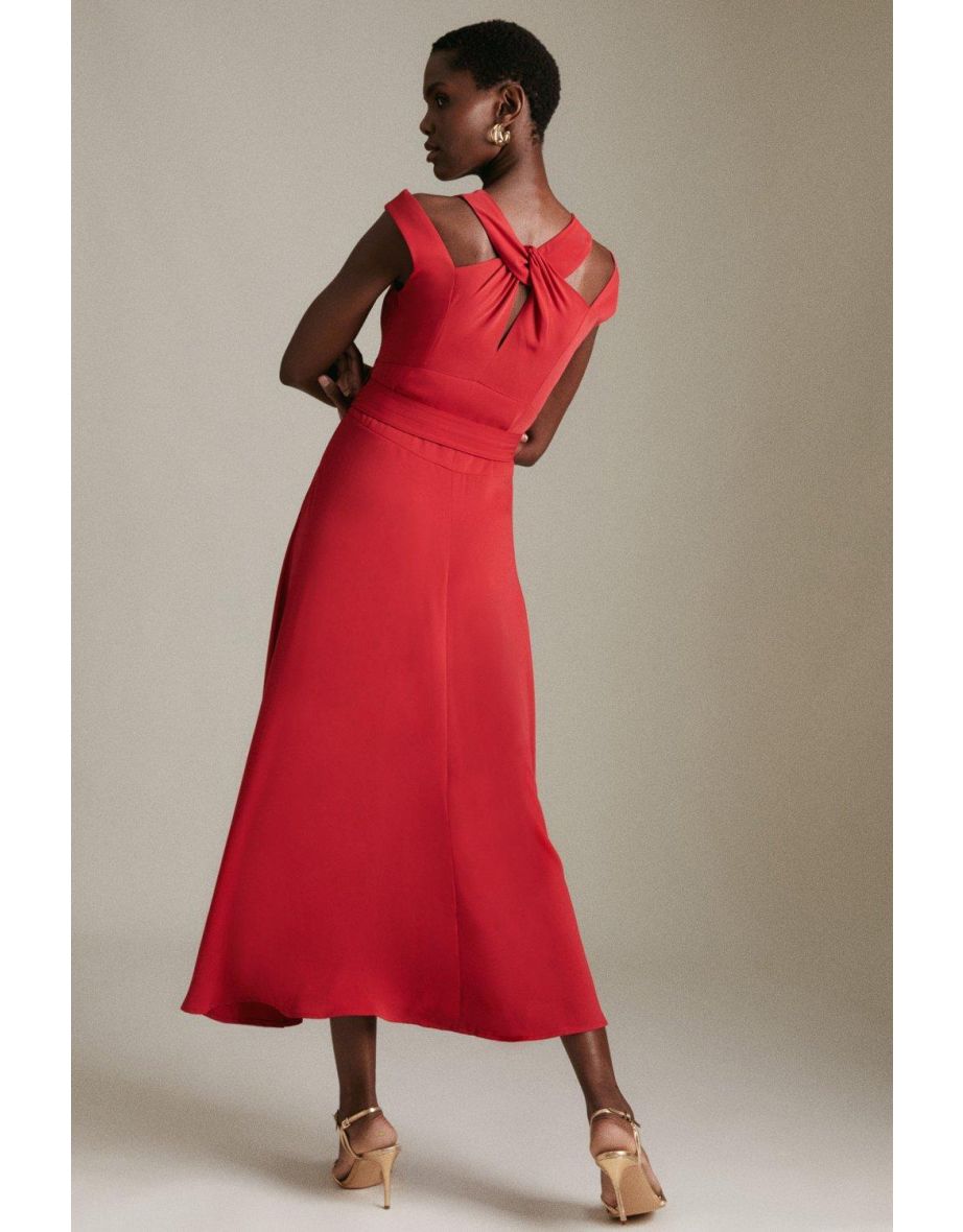 Soft Tailored Waterfall Dress - 2