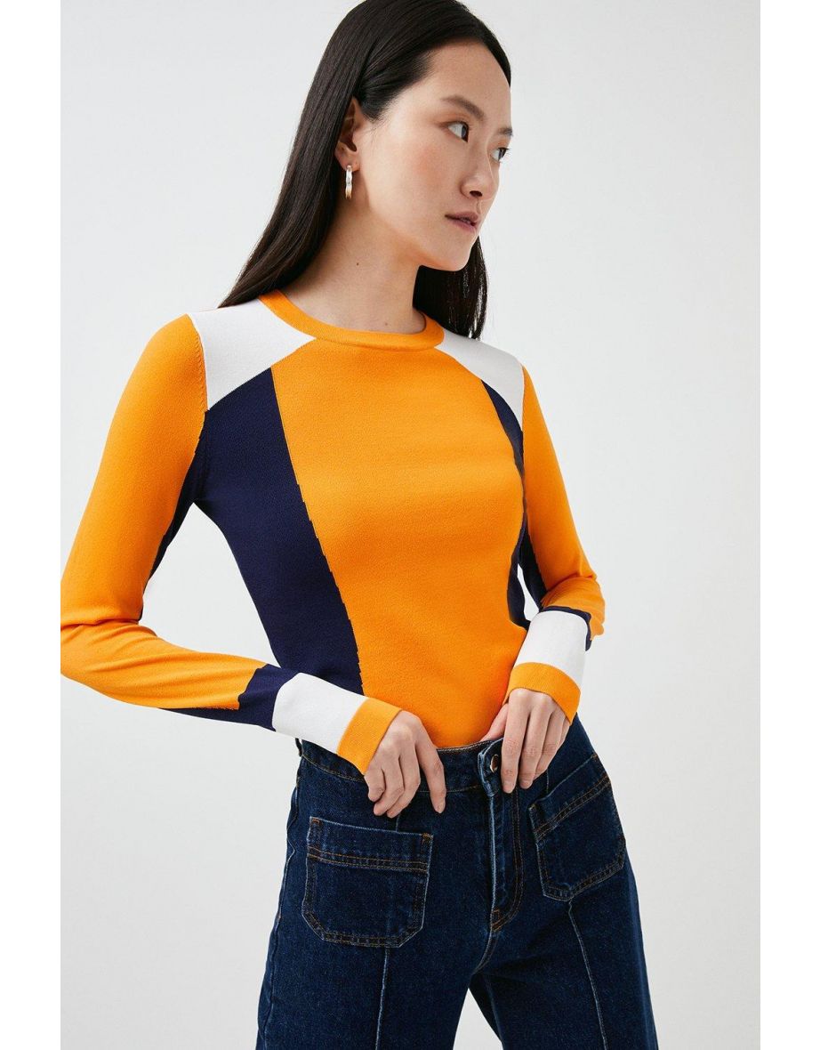 Karen millen cheap yellow jumper
