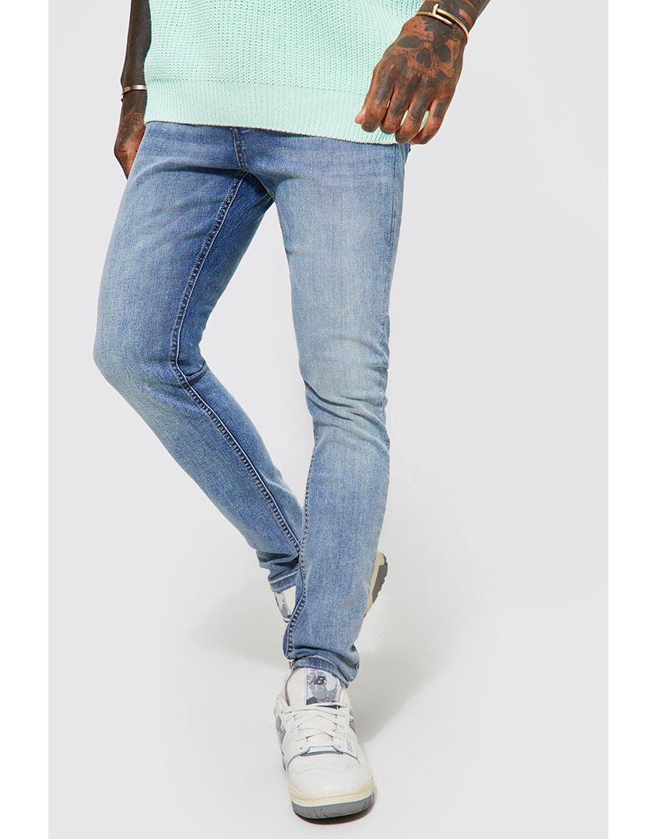 Skinny Stretch Jeans - antique blue