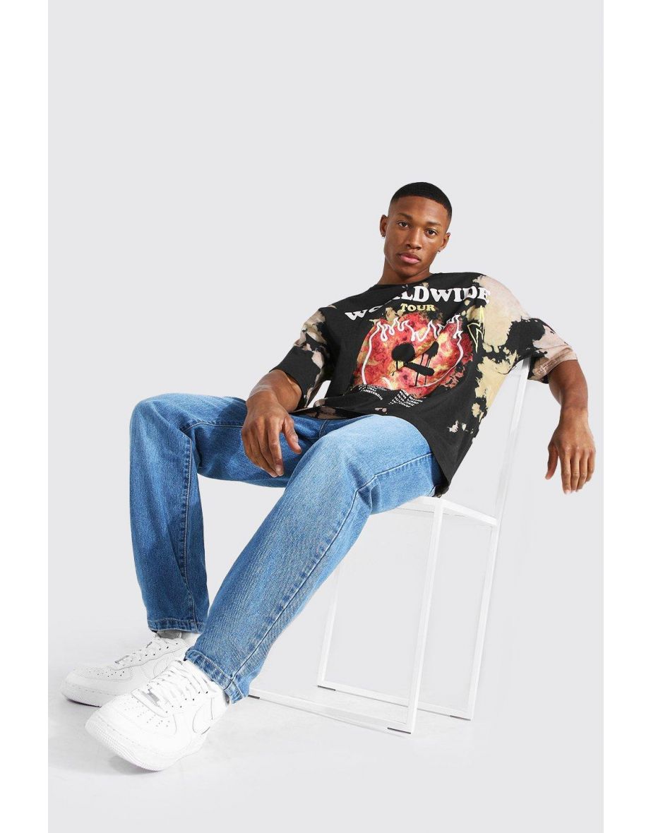 Relaxed Fit Rigid Jeans - mid blue - 2