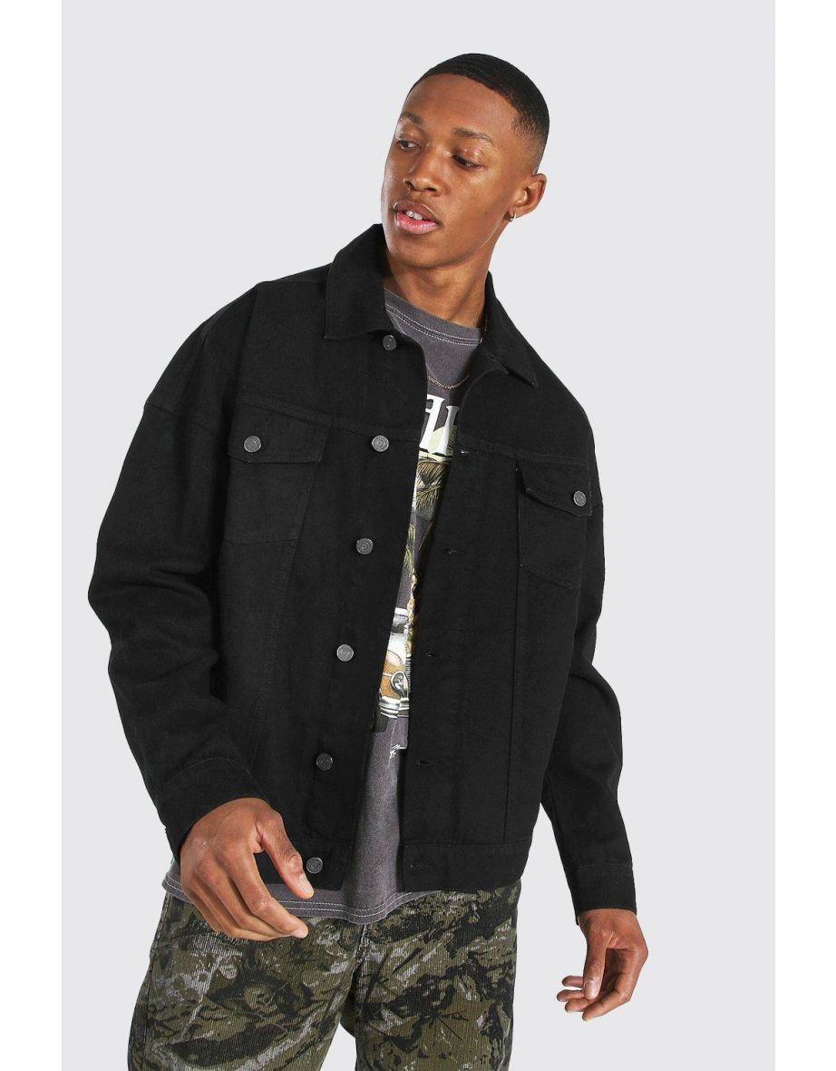 Camouflage oversized denim jacket discount