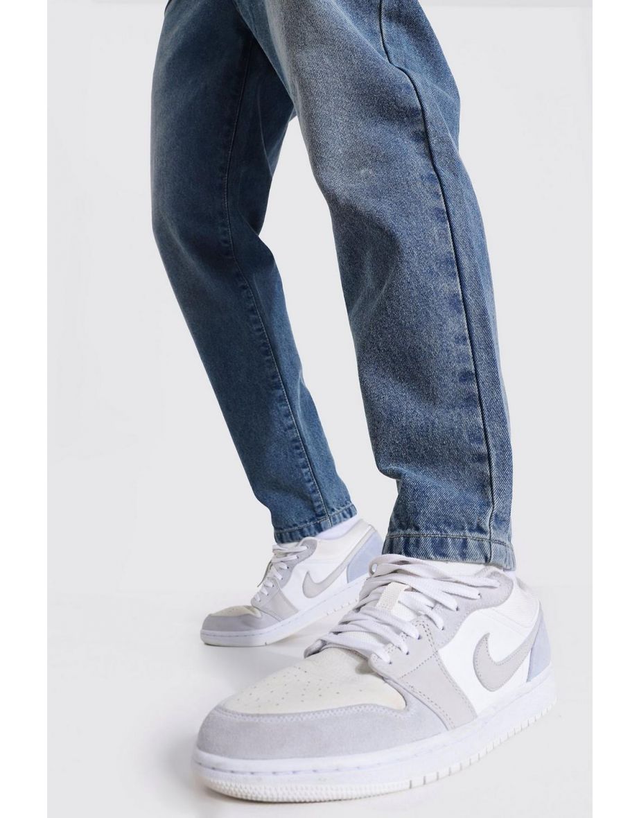 Tapered Fit Rigid Jeans - vintage blue - 2