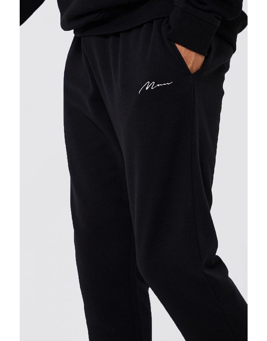 Tall Man Skinny Jogger with REEL Cotton - black - 2
