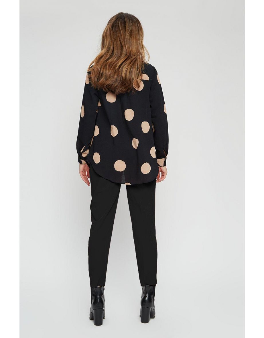 Maternity Black Underbump Ankle Grazer - 1